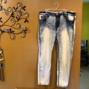 V.I.P. Stone wash blue jeans  new 18W